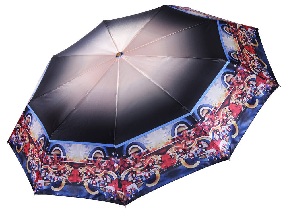 

Сатиновый женский зонт Три Слона 9 СПИЦ ( полный автомат ) арт. L3990-5, Разные цвета