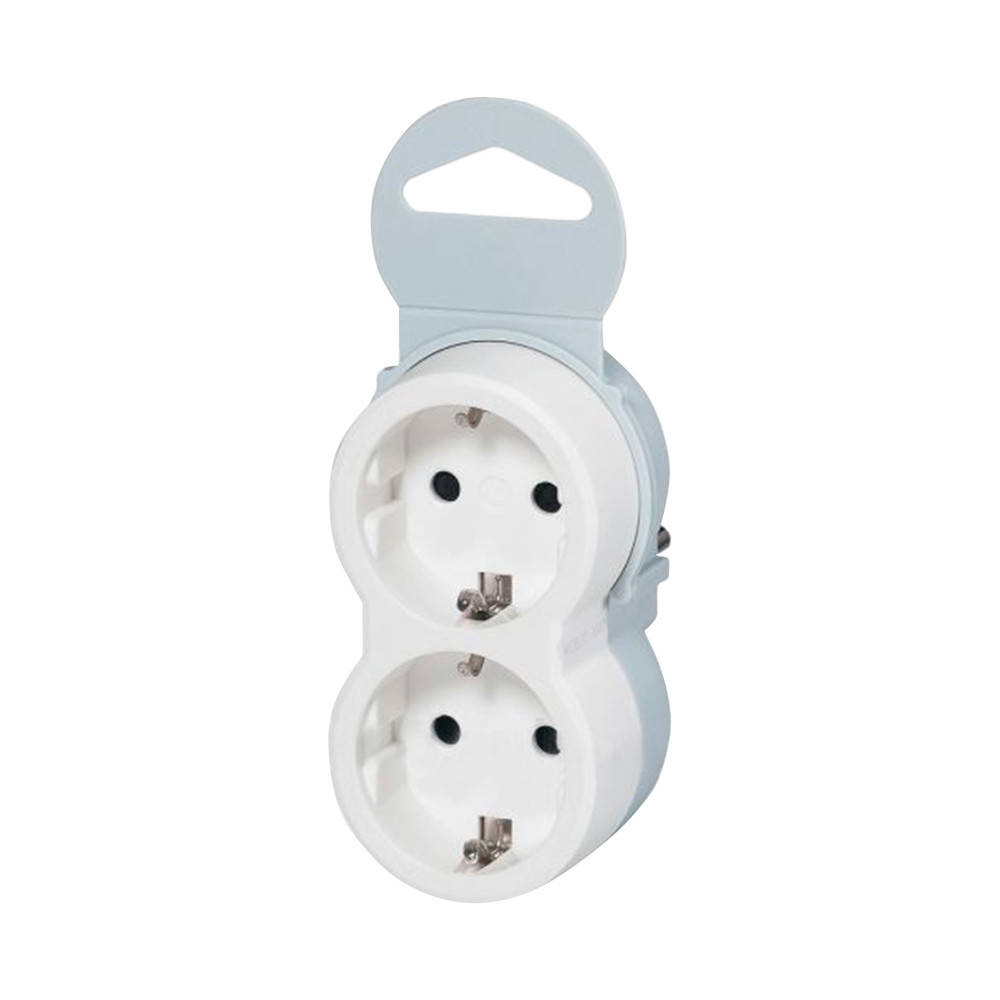 

Разветвитель Legrand 50655 с заземлением белый