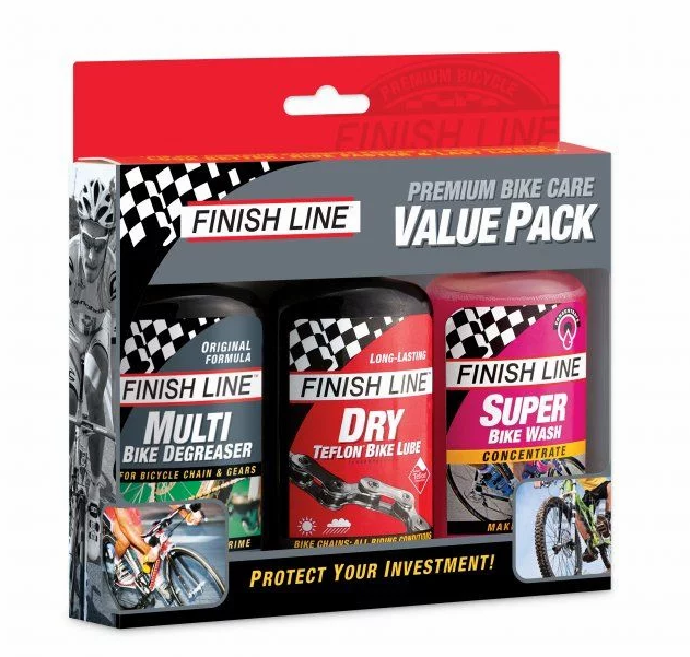 

Набір Finish Line Premium Bike Care Value Pack - Dry