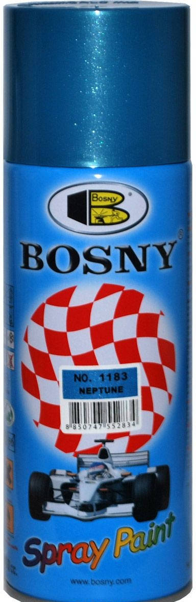 

Краска аэрозольная акриловая Bosny №15 светло-голубая, 400 мл, Голубой