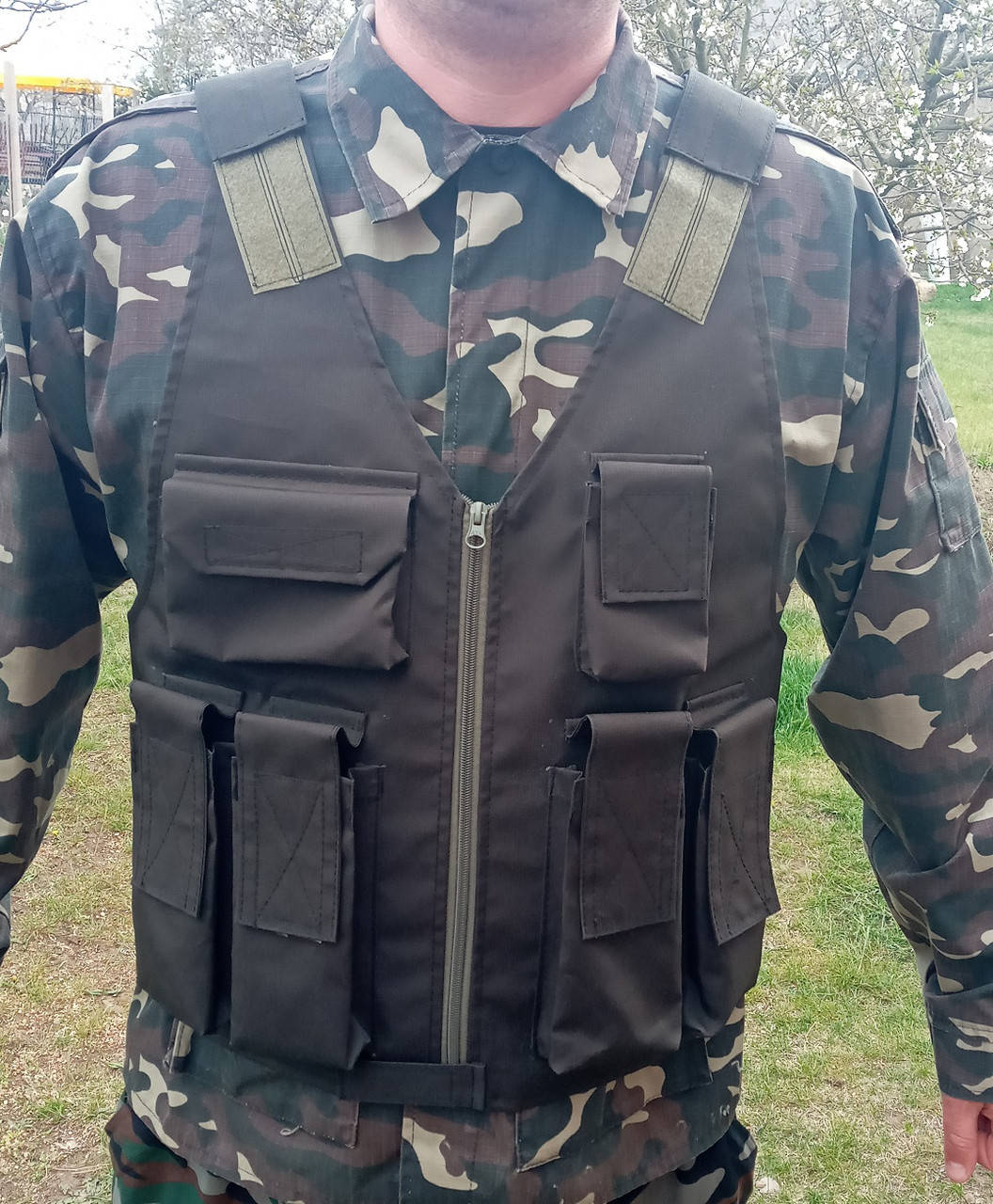 

Разгрузка военная тактическая (разгрузочные жилеты) хаки