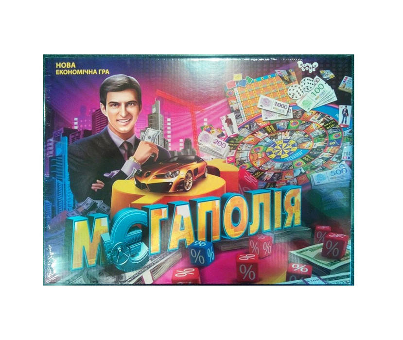 

Настільна гра "Мегаполія" укр. DT G6U