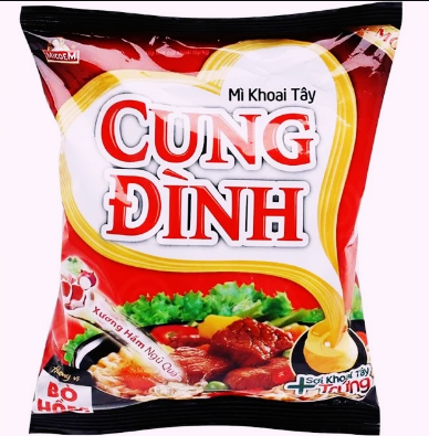 

Вермішель швидкого приготування CUNG DINH з яловичиною Micoem 80г