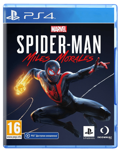 

Игра Marvel's Spider-Man: Miles Morales Русская версия Sony PlayStation 4 Б/У