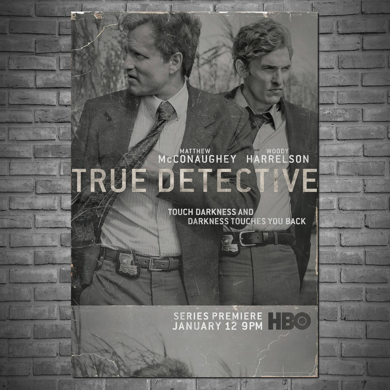 

Плакат "Настоящий детектив, сериал, True Detective" (артикул 1565) 89, Матовая, 60