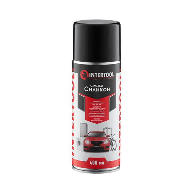

Силиконовая смазка, аэрозоль 400 мл. INTERTOOL FS-6040
