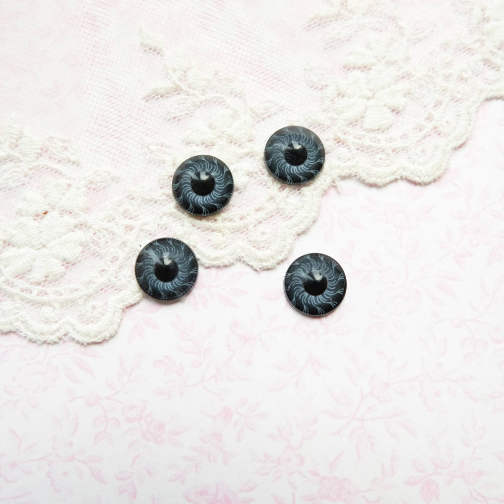 

Глазки для Кукол Пластиковые Глазное Яблоко СЕРЫЕ 12 мм