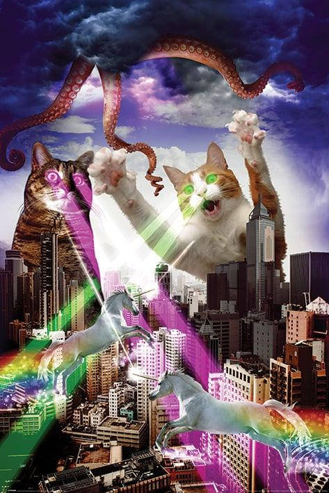 

Постер плакат "Апокалипсис Мяу / Apocalypse Meow" (ps-00105)