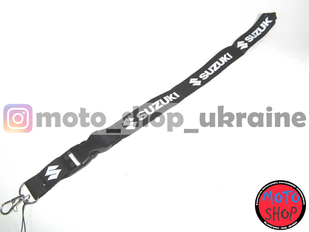 

Ремешок для ключей SUZUKI, Черный