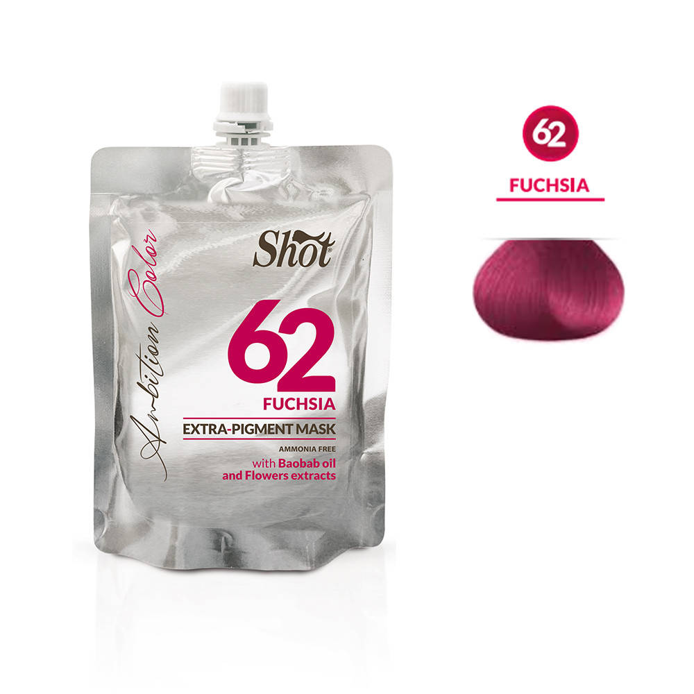 

62 Фуксия - FUCHSIA Маска Extra Pigment, 200 мл - SHOT
