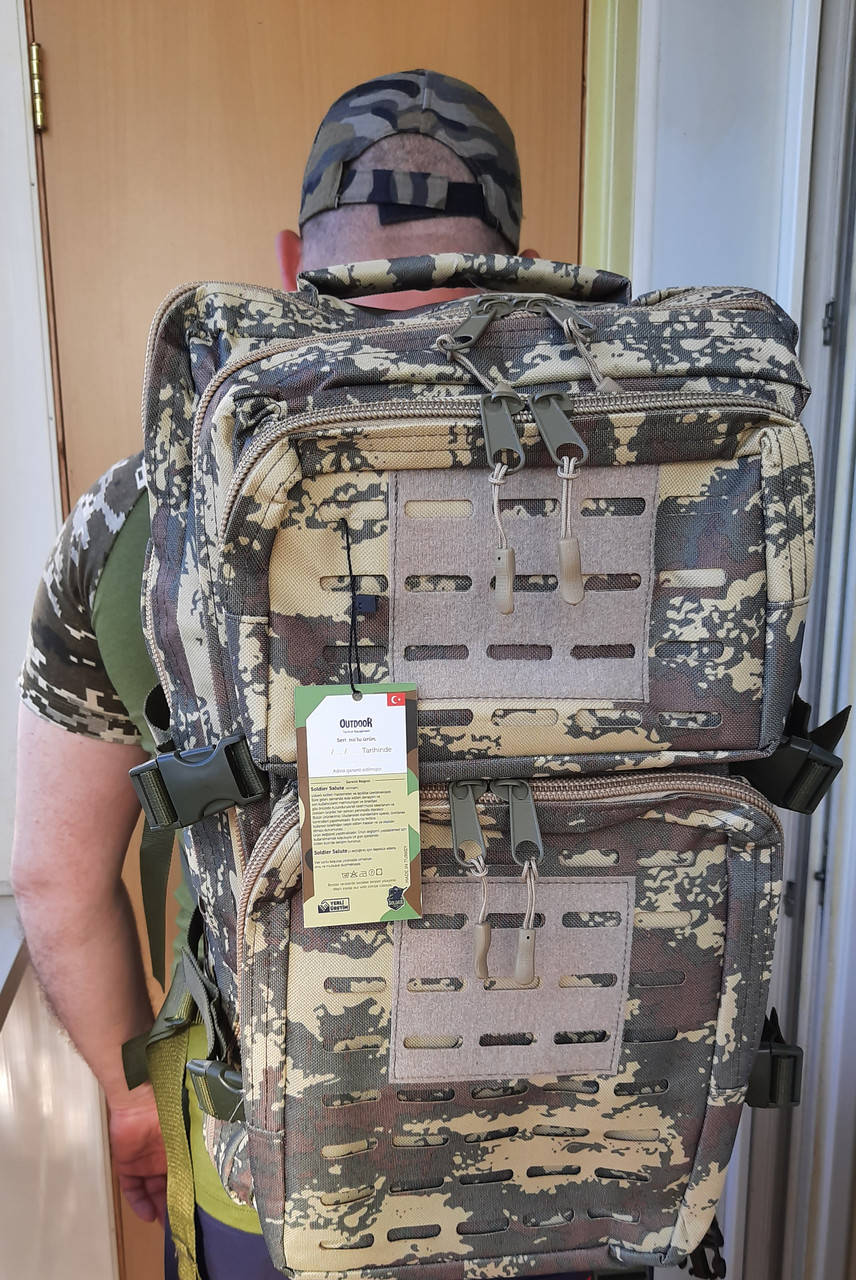 

Рюкзак тактический 40л Турция, Камуфляж пиксель