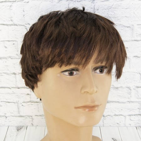 

Парик Гарсон 18 см темно-русый