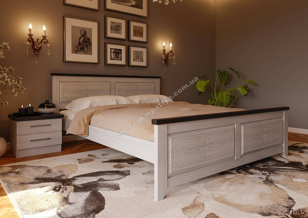 

Кровать деревянная Л-45 160х200