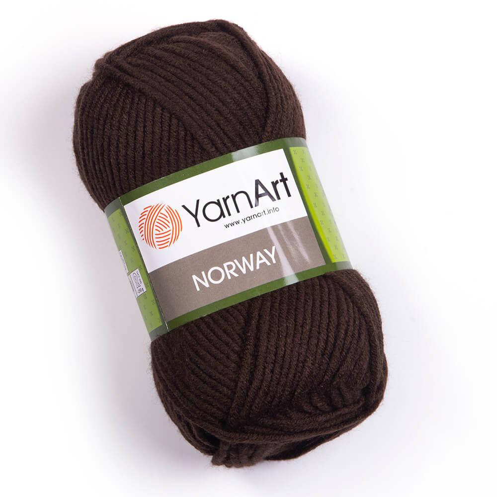 

Пряжа YarnArt Norway (Ярнарт Норвей) акриловая, коричневый №217