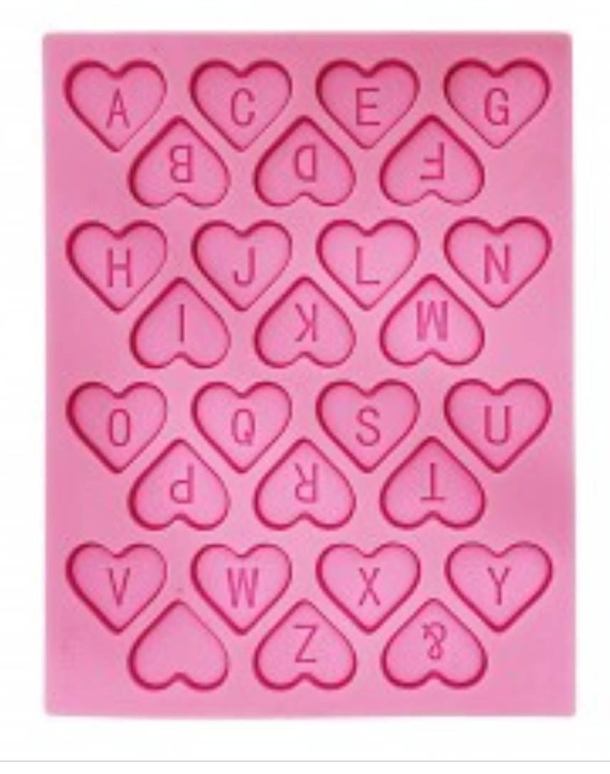 

Силиконовый молд английский алфавит .