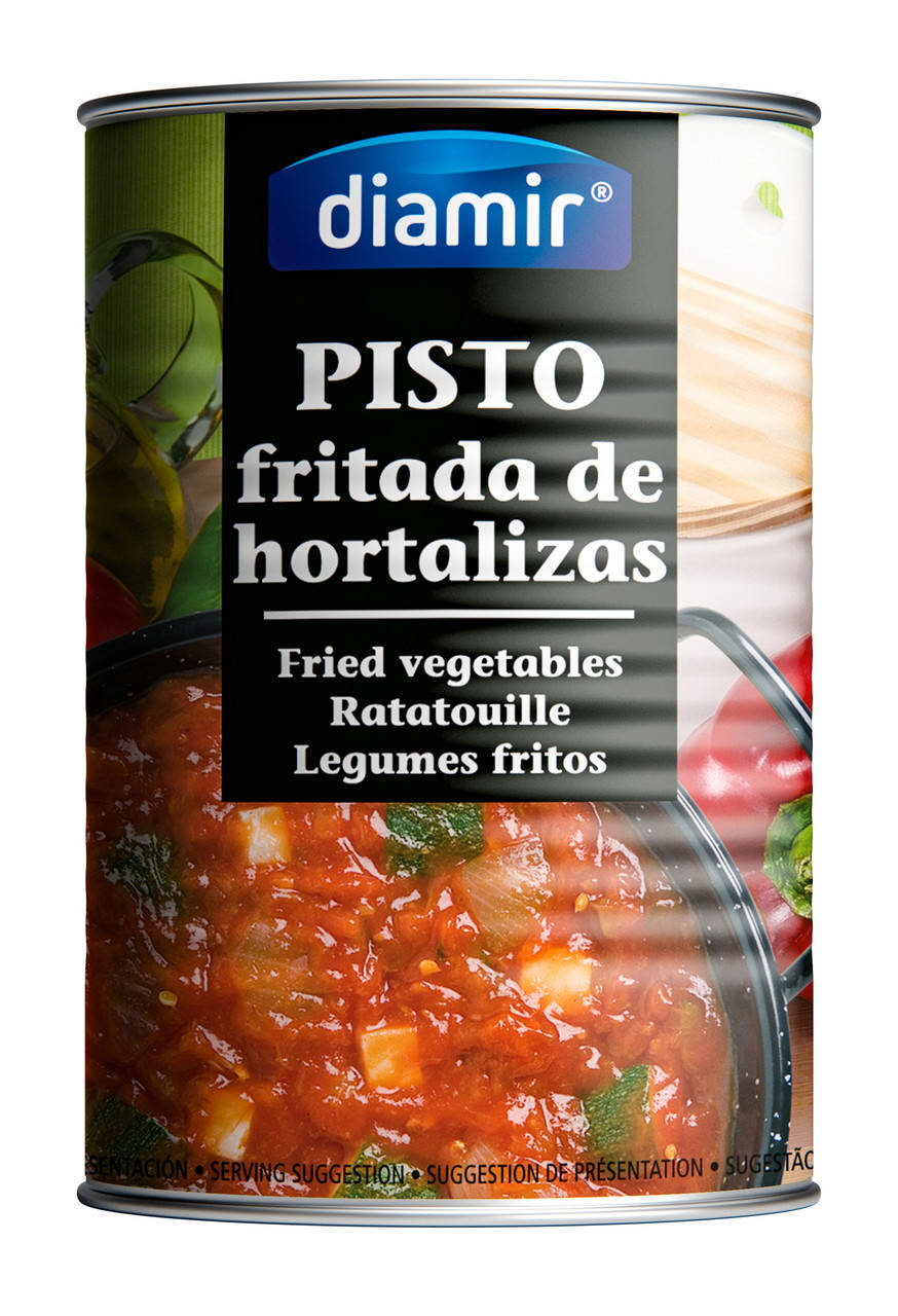 

Писто (жаренные овощи) Diamir в масле 400г