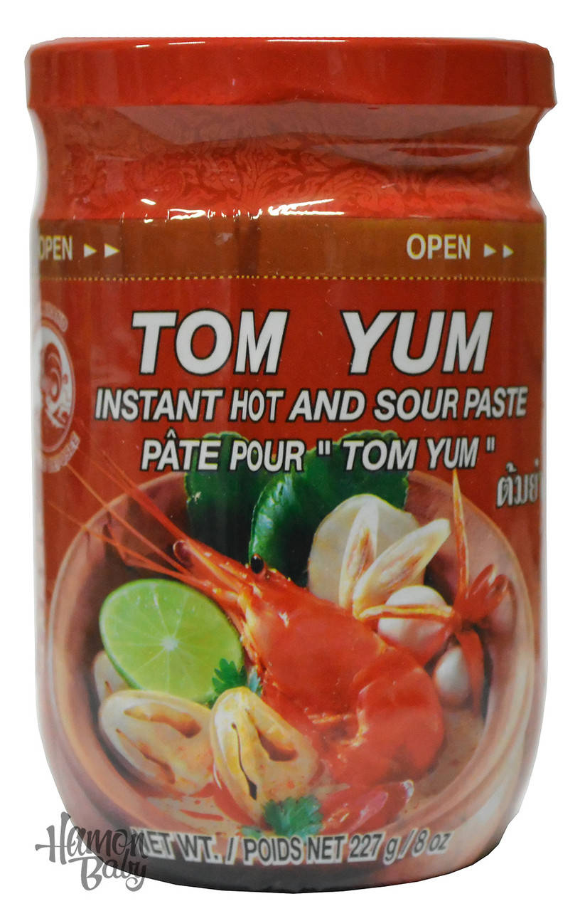

Паста для супа Том Ям (Tom Yum), 227 г, ТМ Cock Brand, Таиланд