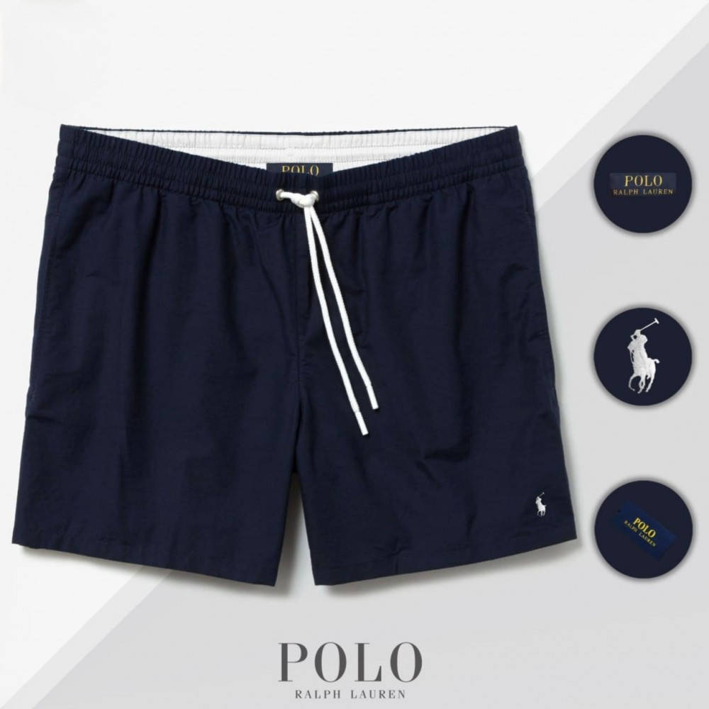 

Пляжные мужские шорты Polo Ralph Lauren (Тёмно-синие), Темно-синий