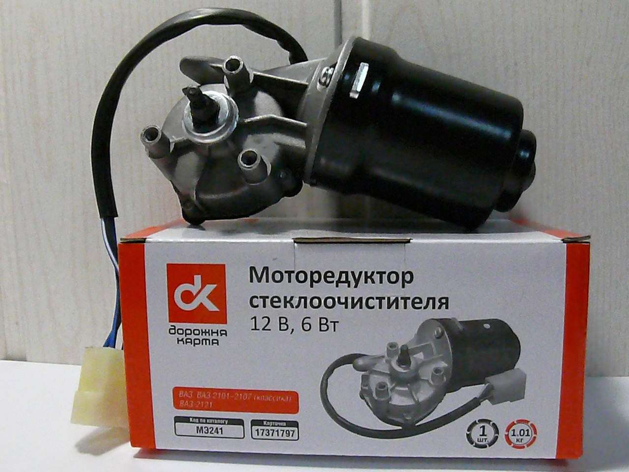 

Моторедуктор стеклоочистителя ВАЗ 2101-07, 2121 12В 6Вт <ДК>
