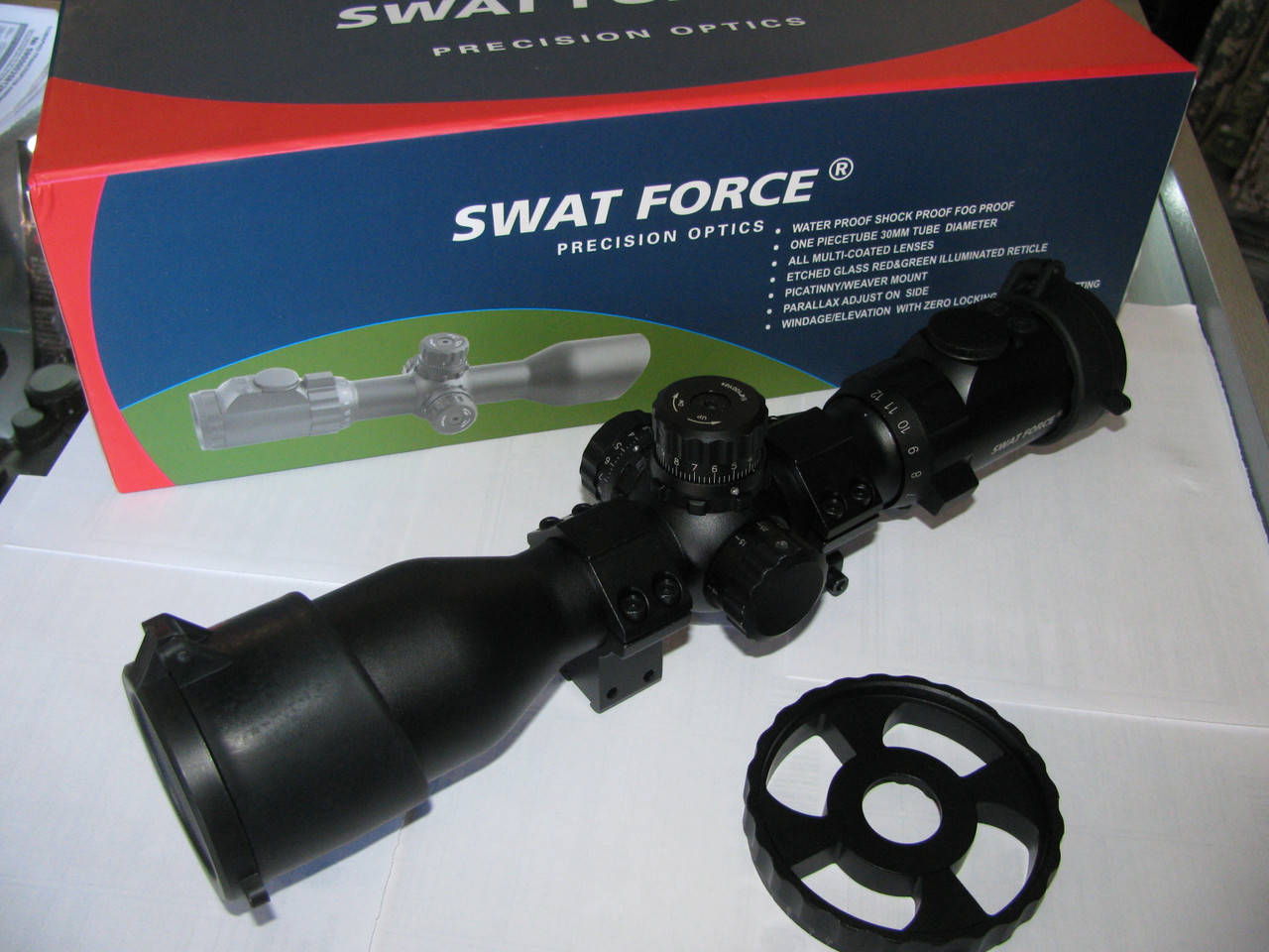

Оптический прицел компакт SWAT Force 3-12X44