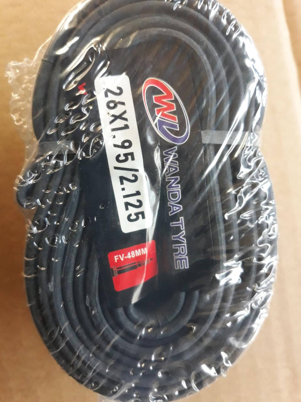 

Камера 26x1.95/2.125 FV (Presta) WANDA 48мм