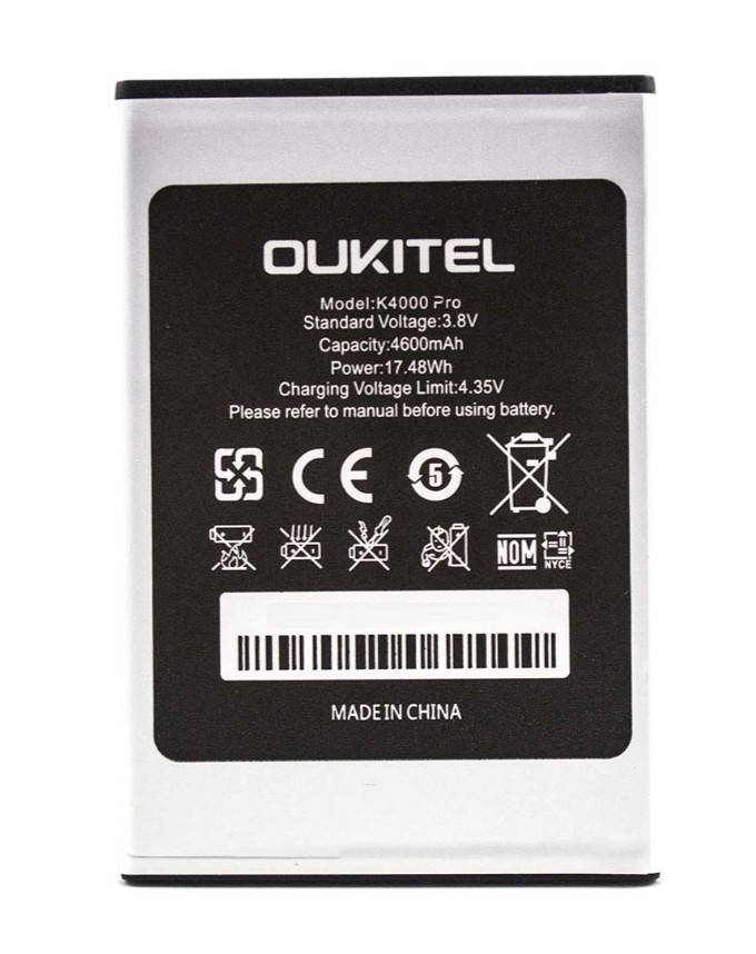 

Аккумулятор Oukitel K4000 Pro (4600mAh)