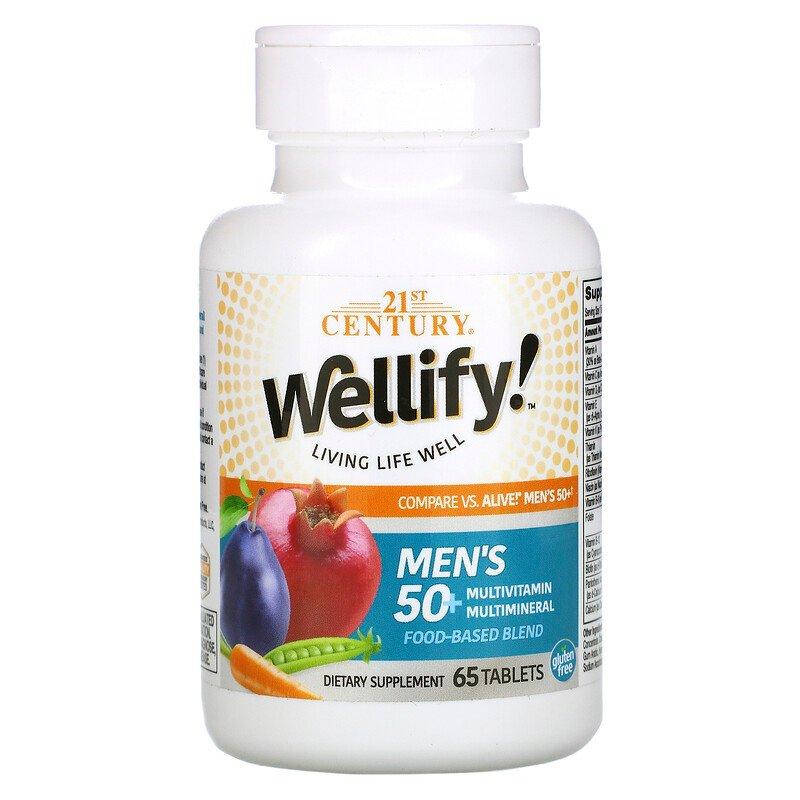 

21st Century Wellify Men's 50+ 65 таблеток