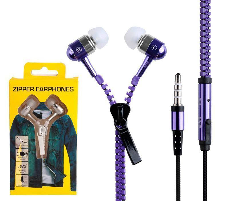 

Наушники змейка Zipper Hevaral