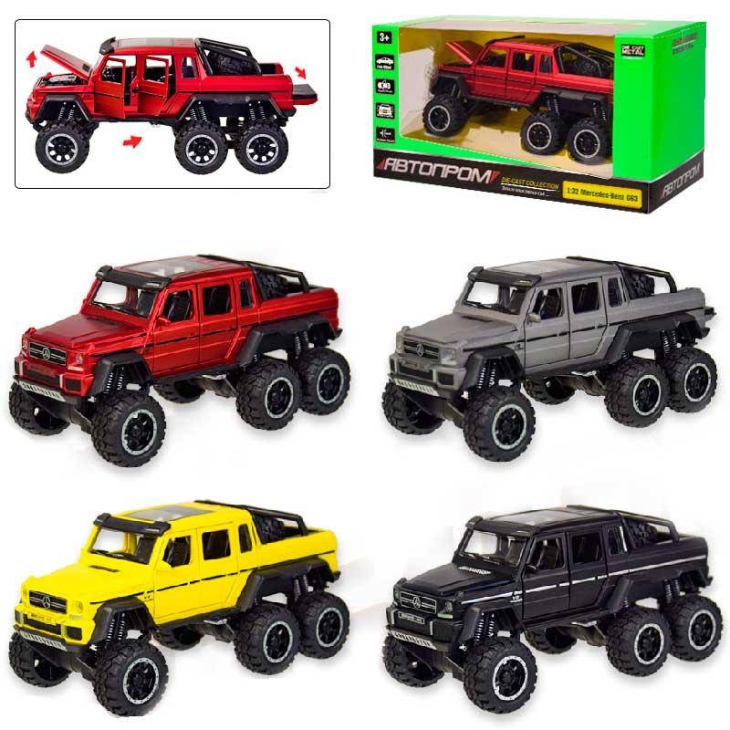 

Машинка металлическая "Mercedes-Benz G63", Автопром 7692