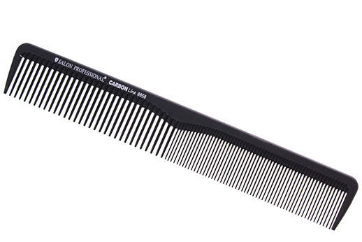 

Гребінь карбон планка SALON 0050, Черный