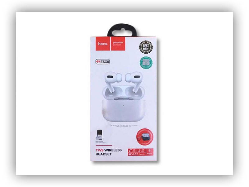 

Гарнитура Double с кейсом Bluetooth TWS Hoco ES38