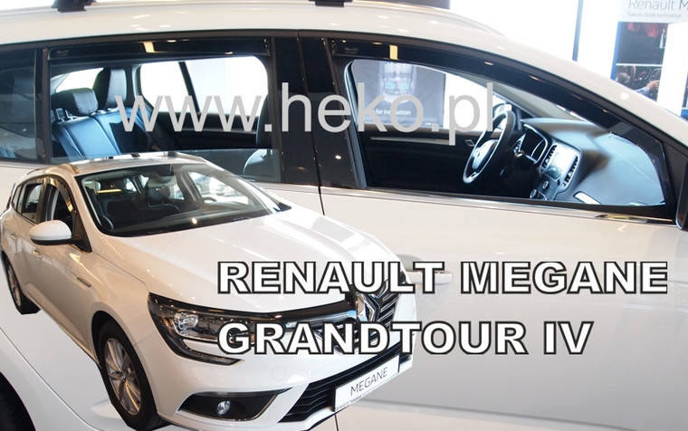 

Дефлекторы окон (ветровики) RENAULT Megane IV Combi/Grandtour 5d od 2016r(HEKO)