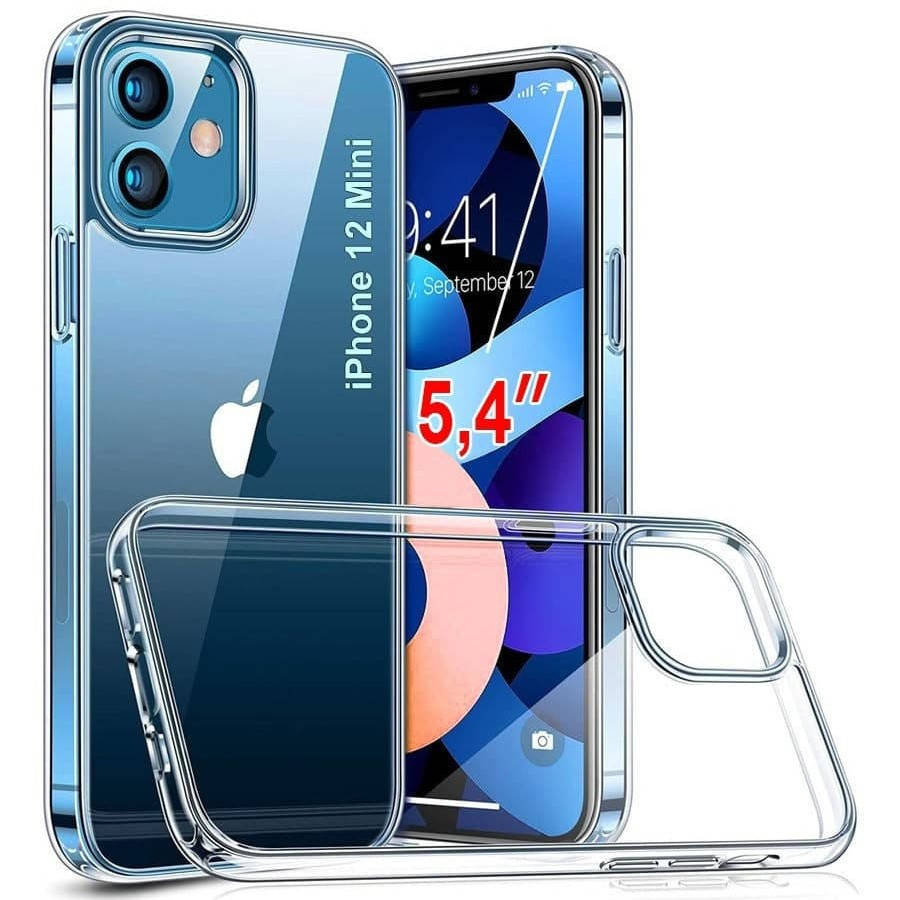 

Чехол ультратонкий 0,3 мм iPhone 12 mini, Прозрачный