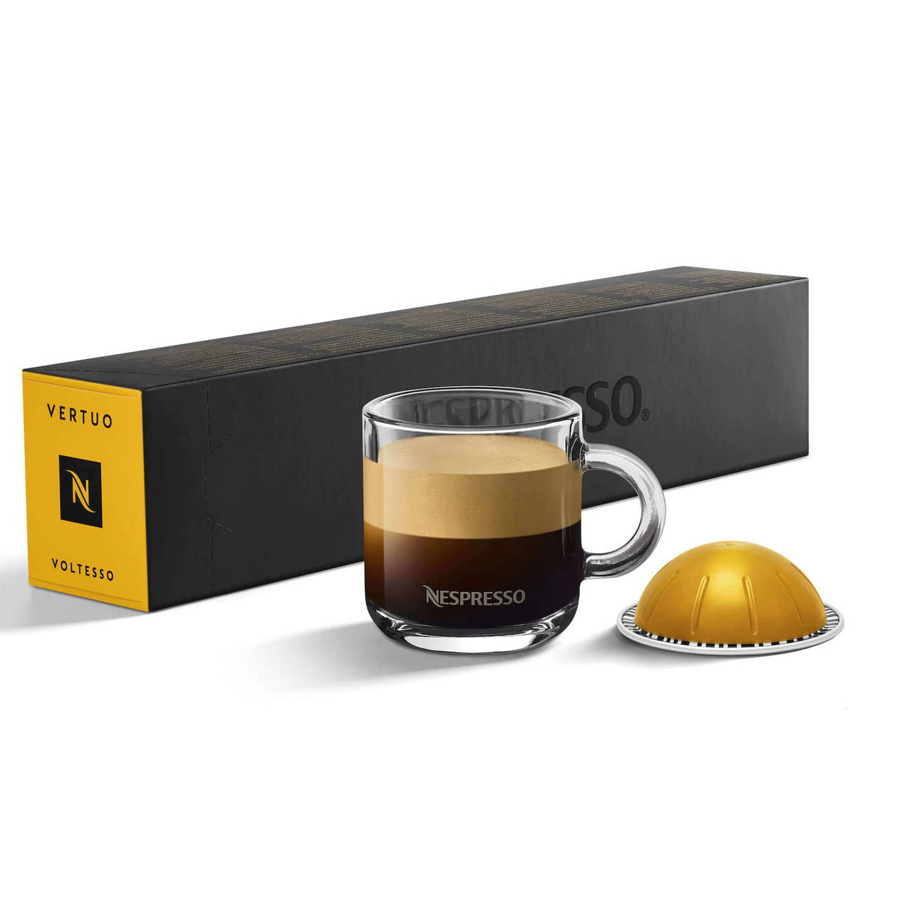 

Капсулы Nespresso Vertuo Voltesso (40мл)