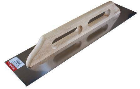 

Терка 130 х 680 мм гладкая из нержавеющей стали с деревянной ручкой WoffMann