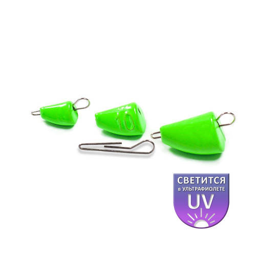 

Груз Пуля Active салатовый 10г ZPU-10G-50S
