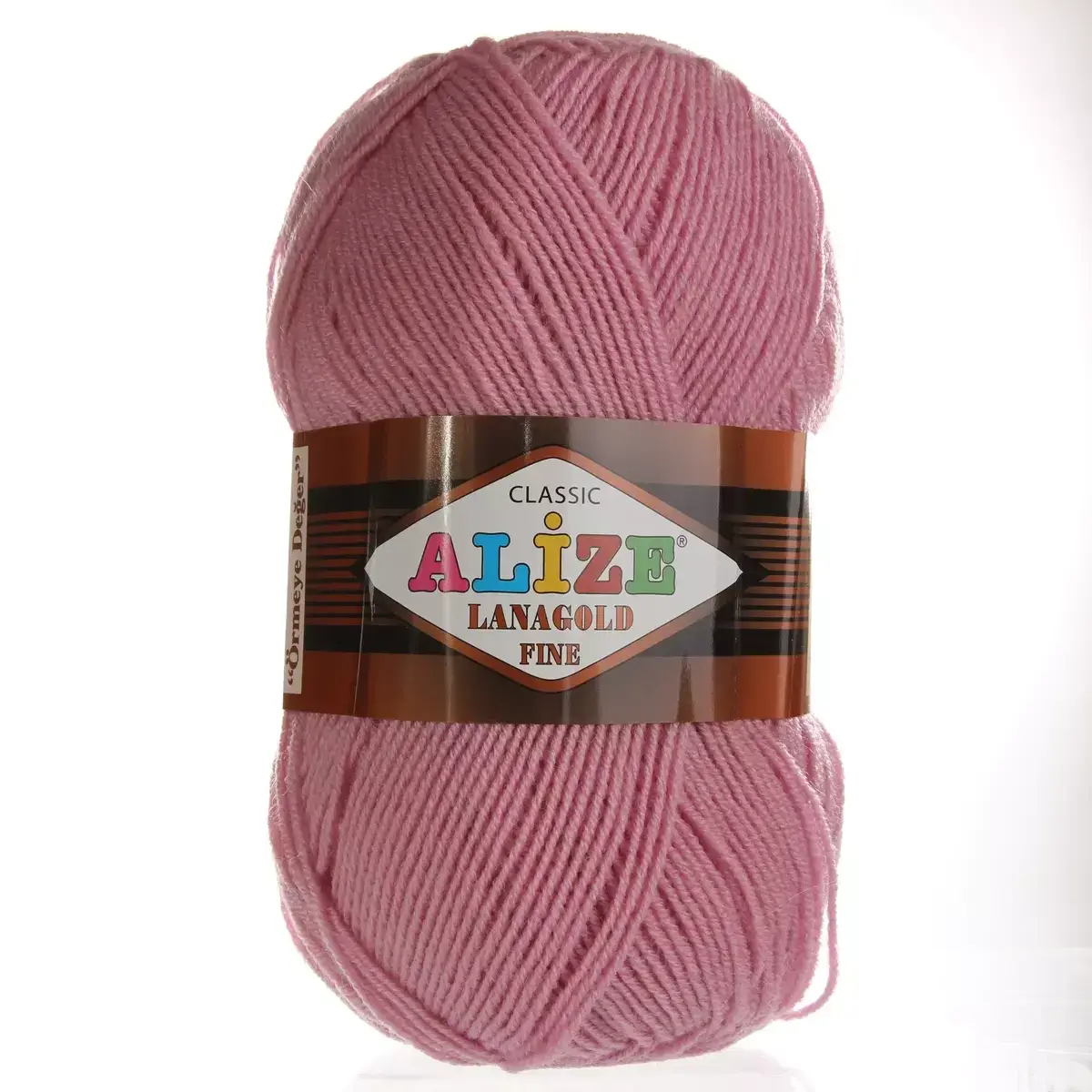 

Пряжа Lanagold fine (Alize, Турция) № 98 розовый (еще +18 цветов)