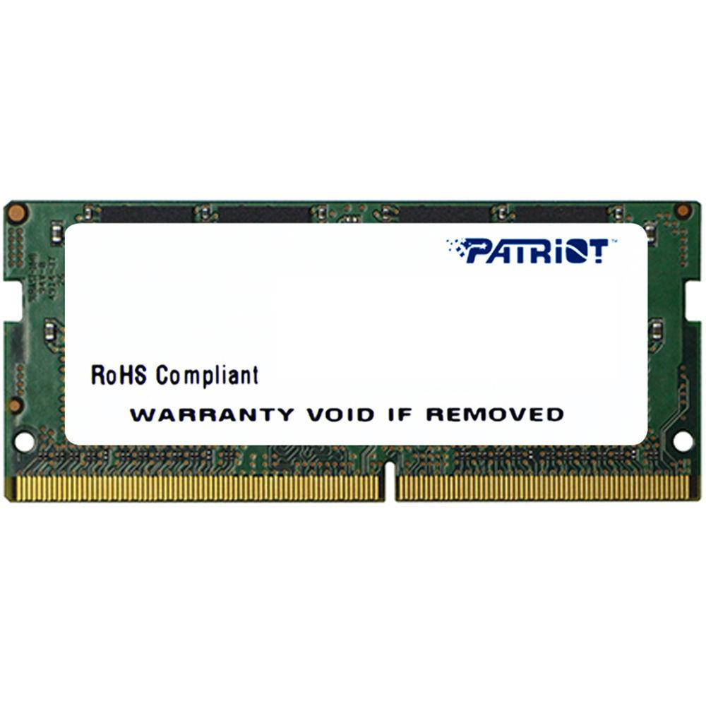

Оперативная память для ноутбука Patriot 8GB DDR4 2666 SL CL19 SODIMM (PSD48G266682S)