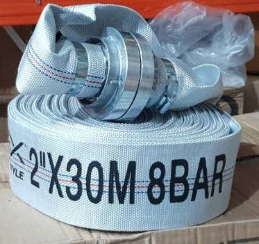 

Рукав білий пожежний d 50 мм 30 м зі штуцерами ONEX