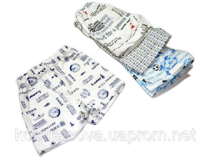 

Трусы (боксёры) детские (кулир) 36, Хлопок, Боксеры, Разные цвета