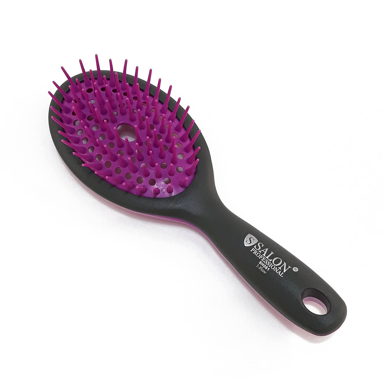 

Массажная щётка для волос SALON PROFESSIONAL силиконовая , маленькая.