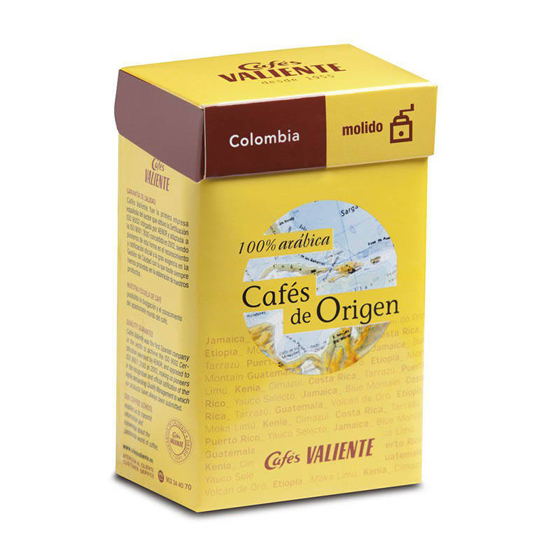 

Кофе Valiente Colombia Арабика молотый 250 г