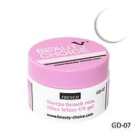 

Гель для френча ультра-белый Beauty Choice GD-07 ,14 г