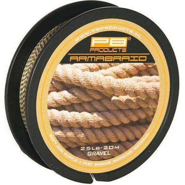 

Поводковый материал PB Armabraid Weed 15lb 20m мягкий быстро тонущий, Кофе с молоком