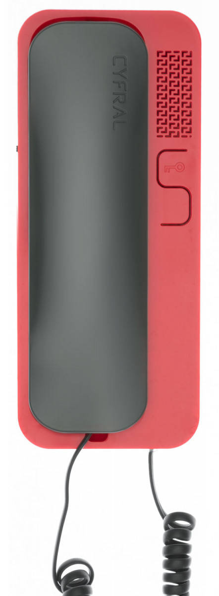

Трубка переговорна Cyfral SMART-U (GRAPHITE RED)