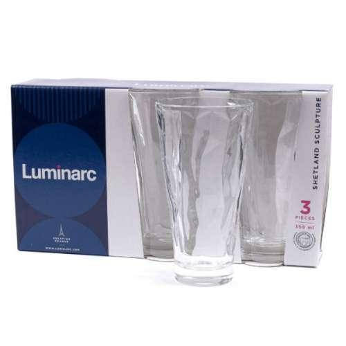 

Набор стаканов высоких Luminarc Шетланд Скульптура 350мл 3шт.