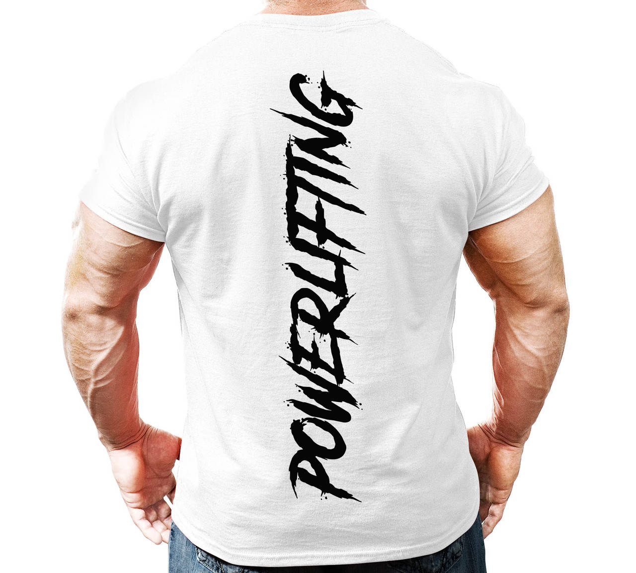 

Спортивная футболка Powerlifting (Разные цвета) XXL, Белый