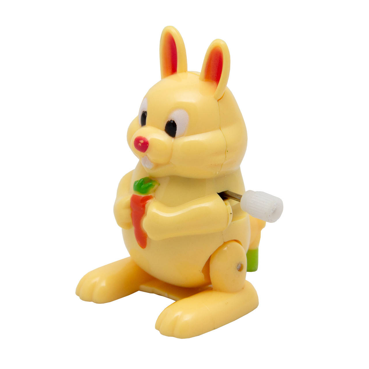 

Игрушка заводная - заяц Aohua, 5,8x3,5x3,5 см, бежевый, пластик (8083A-3-2)