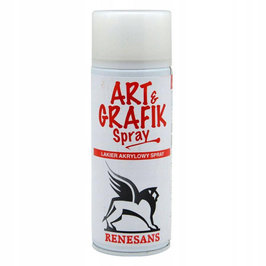 

Лак аерозольний Дамарний глнцевий 400мл Renesans