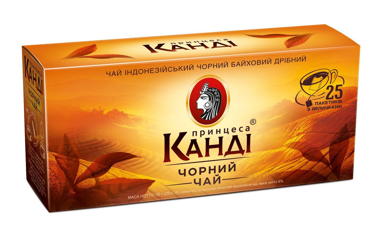 

Чай Принцесса Канди 25 пакетиков картон